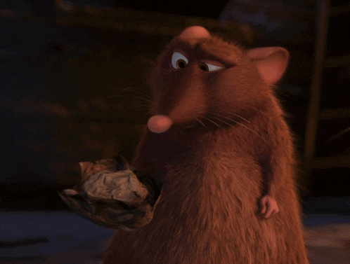 a picture of a cartoon rat with the words i don t really know