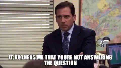The Office Bothering Me GIF