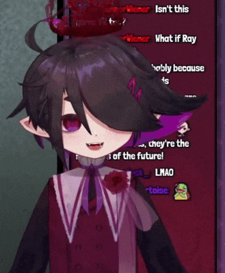 a cartoon character with a bald head is talking on a video game