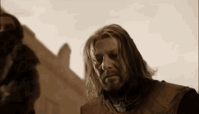 Ned Stark Game Of Thrones GIF - Ned Stark Game Of Thrones Chop Head GIFs