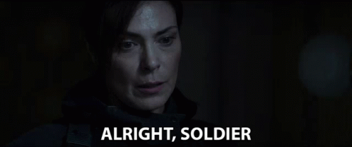 Alright Soldier Michelle Forbes GIF - Alright Soldier Michelle Forbes Lieutenant Jackson GIFs