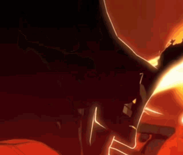 a cartoon character is flying through the air with a lightning bolt coming out of his hand .