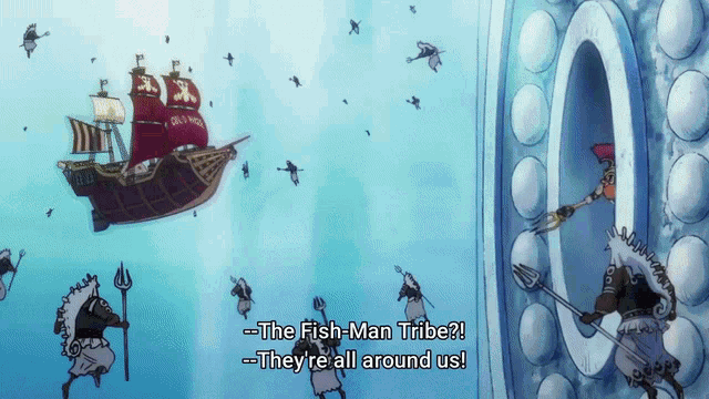 Roger Pirates One Piece GIF - Roger Pirates One Piece Neptune GIFs