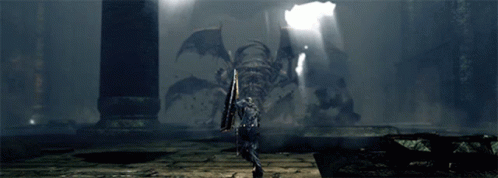 Gaping Dragon Dark Souls GIF - Gaping Dragon Dark Souls Monster GIFs