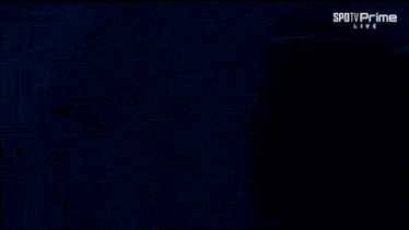 a close up of a person 's face with the words spotv prime live on the bottom right