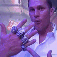 Tom Brady Rings GIF