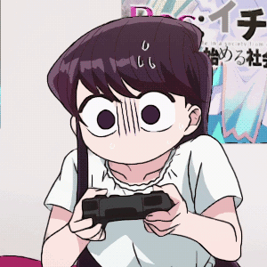 Komi San Komi Can'T Communicate GIF - Komi San Komi Can'T Communicate Gamer Girl GIFs