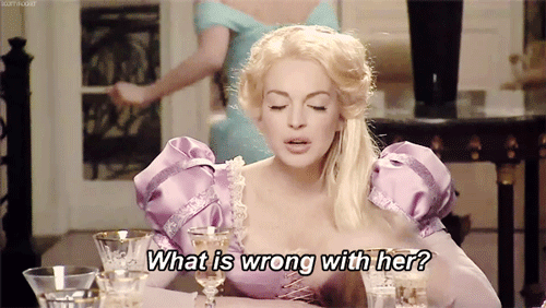 Lindsay Lohan GIF - What Is Wrong With Her Disney Princesses GIFs