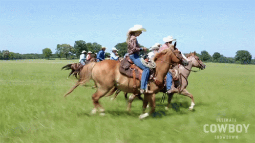 Horseback Riding Ultimate Cowboy Showdown Season2 GIF - Horseback Riding Ultimate Cowboy Showdown Season2 Horse Racing GIFs