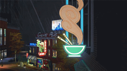 Lunch Noodles GIF - Lunch Noodles Raining GIFs