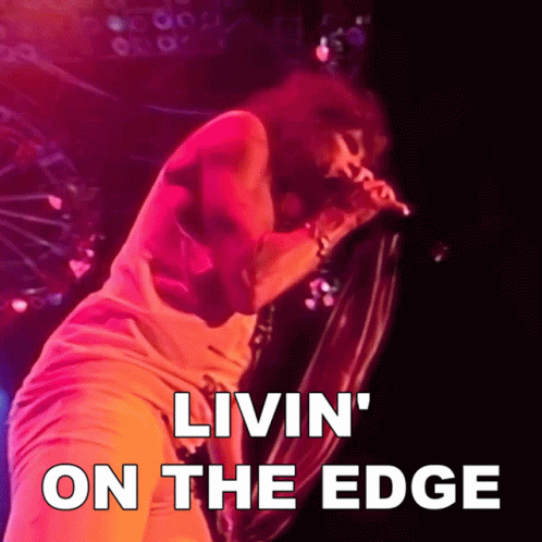 Livin On The Edge Steven Tyler GIF - Livin On The Edge Steven Tyler Aerosmith GIFs