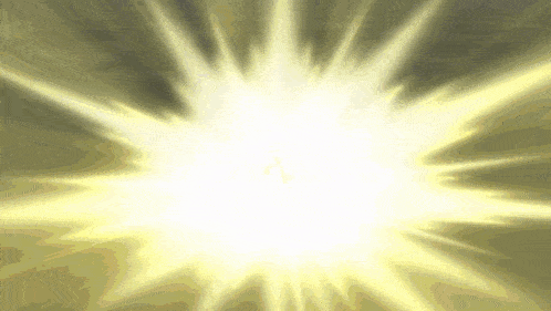 a glowing light is coming out of the center of a dark background .