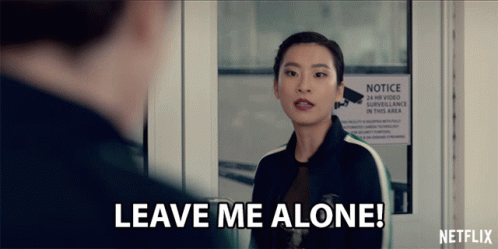 Leave Me Alone Amanda Zhou GIF - Leave Me Alone Amanda Zhou Jenn Yu GIFs