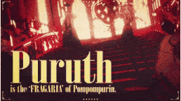 a poster that says purith is the fracaria of pompompurin