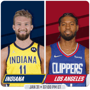 Indiana Pacers Vs. Los Angeles Clippers Pre Game GIF - Nba Basketball Nba 2021 GIFs
