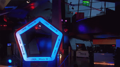 Into The Hole Into The Loop GIF - Into The Hole Into The Loop Drones Race Track GIFs