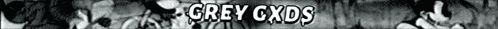 a black and white image with the words only chaos written in white letters .
