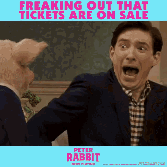 Freak Out Freaking Out GIF - Freak Out Freaking Out Peter Rabbit GIFs