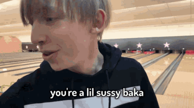 a man says you 're a lil sussy baka