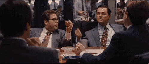 The Wolfof Wall Street Friends GIF - The Wolfof Wall Street Friends Leonardo Di Caprio GIFs