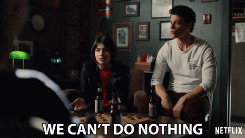 We Cant Do Nothing Adam Dimarco GIF - We Cant Do Nothing Adam Dimarco Randall Carpio GIFs