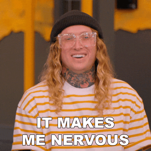 It Makes Me Nervous Bobby GIF - It Makes Me Nervous Bobby Ink Master GIFs