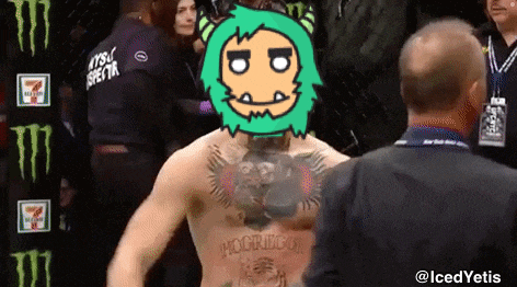 a man with a tattoo on his chest that says " mcgregor "