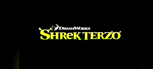 a logo for shrek terzo from dreamworks