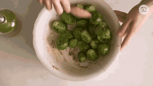 Brussel Sprouts Shake GIF