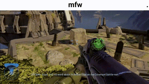a screenshot of a video game with the words mfw on the bottom