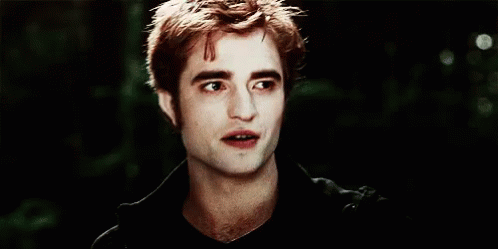 Edward Cullen Twilight GIF - Twilight The Twilight Saga Robert Pattinson GIFs