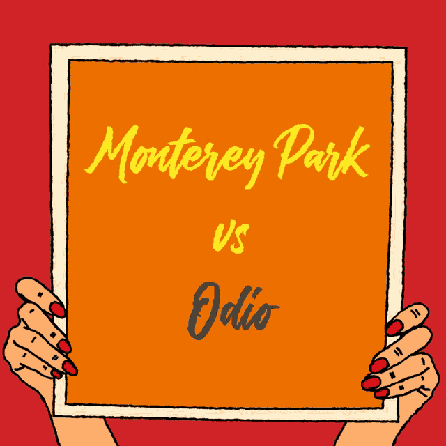 a poster that says monterey park vs odio on it
