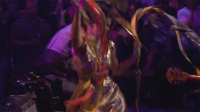 Spinning Around Régine Chassagne GIF - Spinning Around Régine Chassagne Arcade Fire GIFs