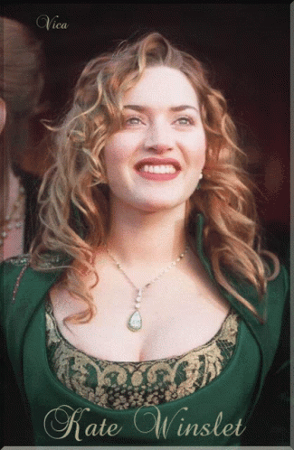 Híres Emberek Kate Winslet GIF - Híres Emberek Kate Winslet Curly Hair GIFs