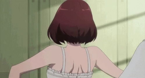 Anime Turn Around GIF - Anime Turn Around Surprised GIFs