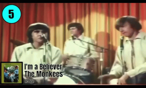 The Monkees Im A Believer GIF - The Monkees Im A Believer Singing GIFs