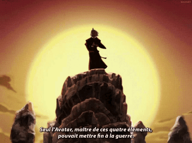 Atla Avatar GIF - Atla Avatar Seul Lavatar Maitre De Ces Quatre Elements Pouvait Mettre Fin A La Guerre GIFs