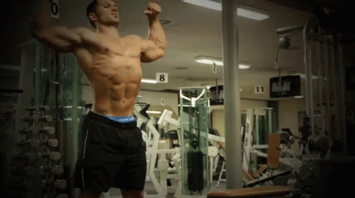 More Muscles GIF - Bodybuilder Muscles Gains GIFs