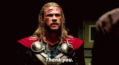 Thor Thank You GIF - Thor Thank You Injured GIFs