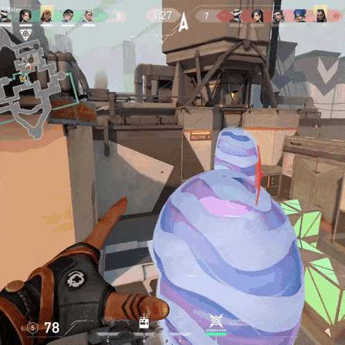 a screenshot of a video game with the number 78 on the bottom left