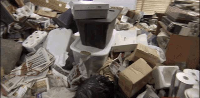 Hoarder Mess GIF