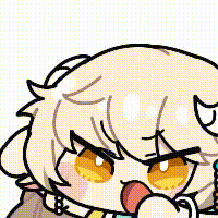 a close up of a cartoon character with a very angry expression on her face .