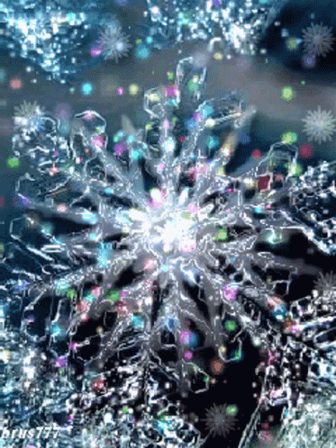 Snowflake Lights GIF - Snowflake Lights Sparkle GIFs