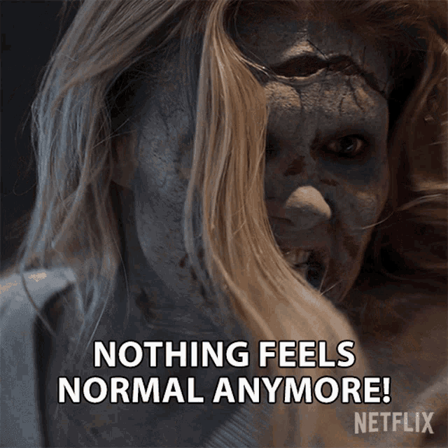 Nothing Feels Normal Anymore Ashley Stanton GIF - Nothing Feels Normal Anymore Ashley Stanton First Kill GIFs