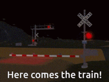 Roblox Train GIF - Roblox Train Railroad Crossing GIFs