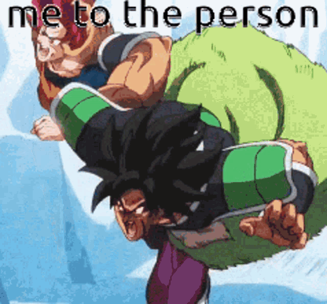 a picture of a cartoon character with the words me to the person on it