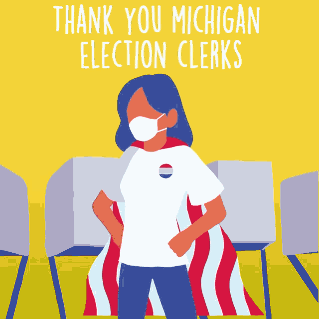 Thank You Michigan Election Clerks Thank You Election Clerks GIF - Thank You Michigan Election Clerks Thank You Election Clerks Thank You GIFs