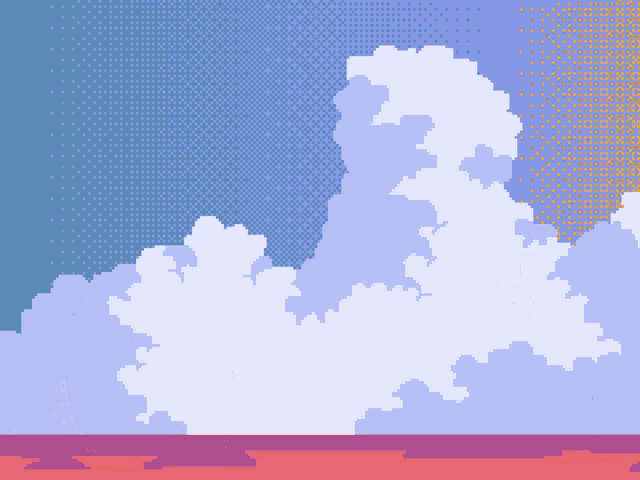 a pixel art drawing of a whale jumping out of the ocean