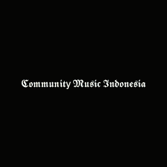 a picture of a lion with the words community music indonesia on the bottom
