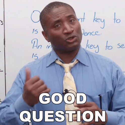 Good Question James GIF - Good Question James Engvid GIFs